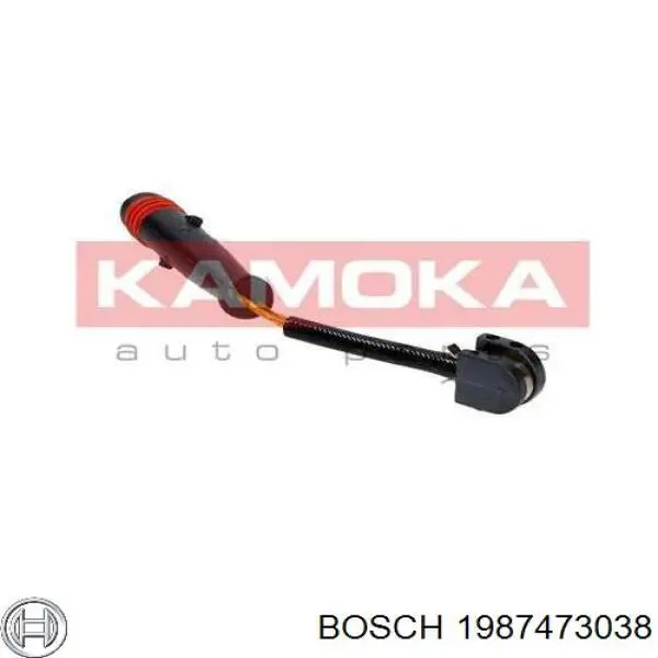 Датчик износа тормозных колодок, задний Bosch 1987473038 цена, от 4.25 USD
