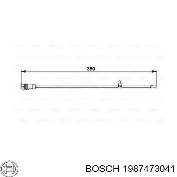 1 987 473 041 Bosch датчик износа тормозных колодок передний
