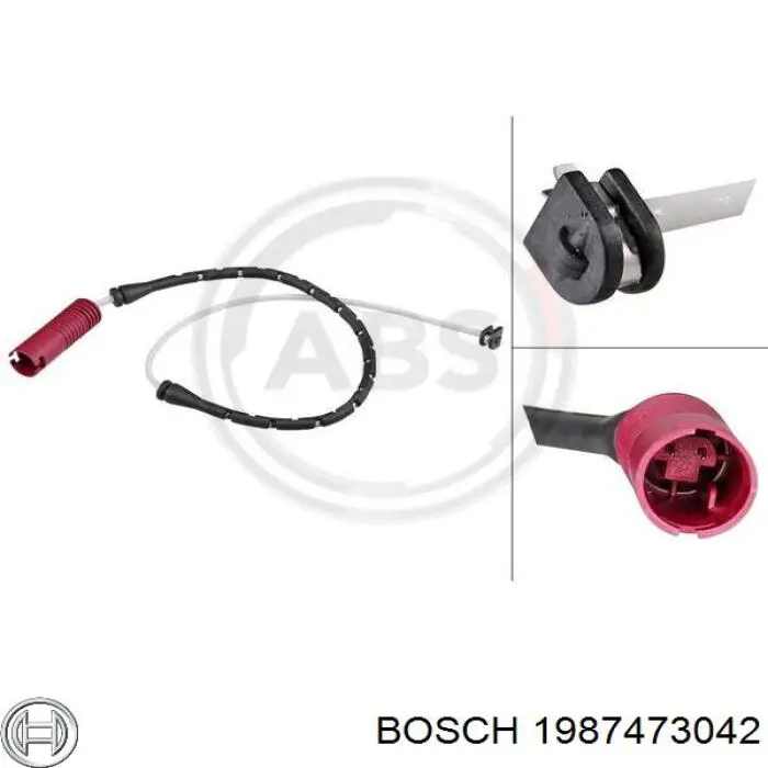 Купить 1987473042 Bosch Сенсор износа