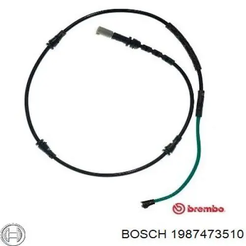Датчик износа колодок Bosch 1987473510