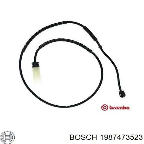 Датчик износа тормозных колодок задний 1987473523 Bosch