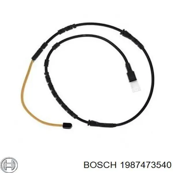 Contacto de aviso, desgaste de los frenos 1987473540 Bosch