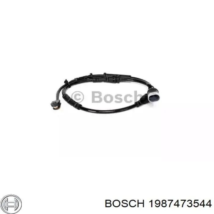 1987473544 Bosch sensor traseiro de desgaste das sapatas do freio