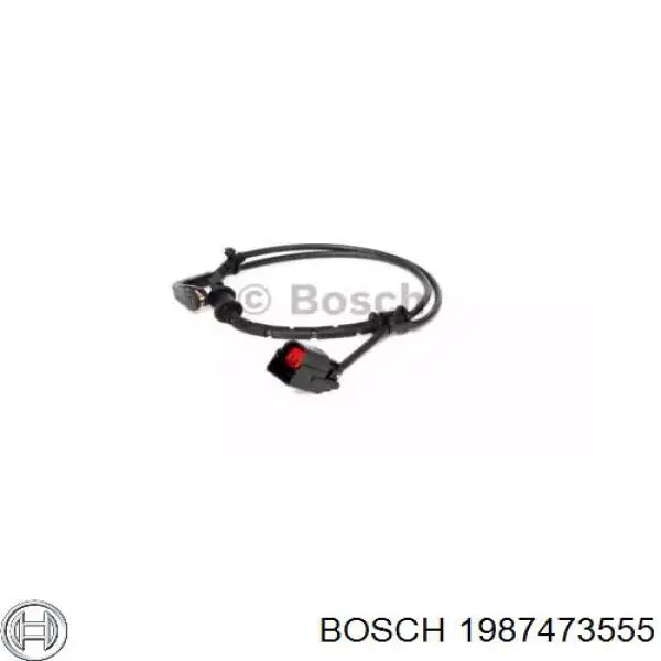 1987473555 Bosch sensor traseiro de desgaste das sapatas do freio