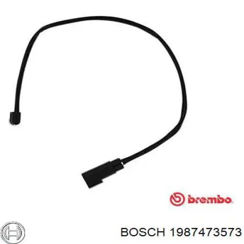 1987473573 Bosch  Датчик износа тормозных колодок задний