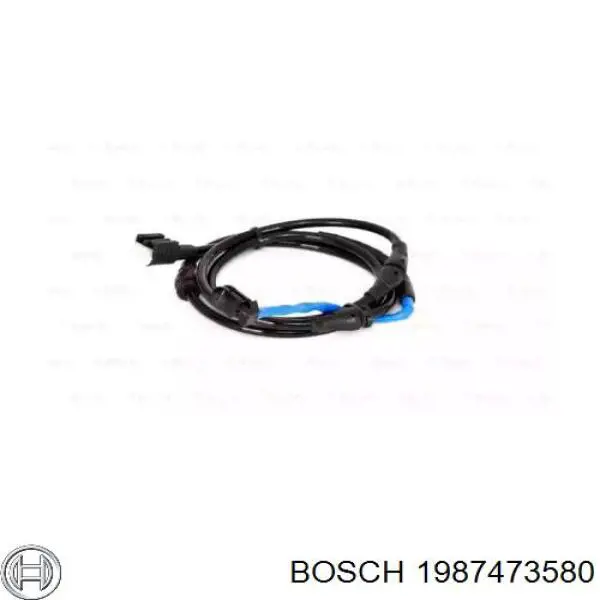 1987473580 Bosch sensor dianteiro de desgaste das sapatas do freio