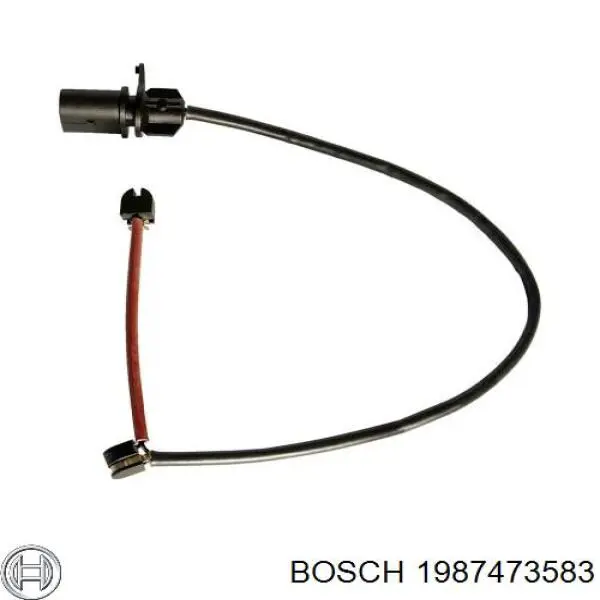 Датчик износа колодок Bosch 1987473583