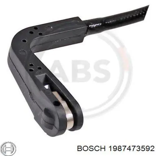 Купить 1987473592 Bosch Датчик износа тормозных колодок задний