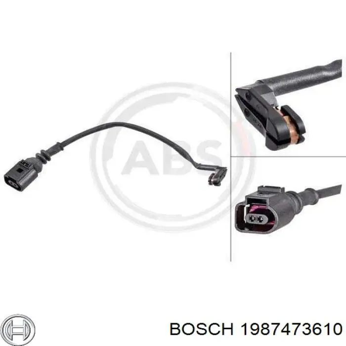 Датчик износа колодок Bosch 1987473610