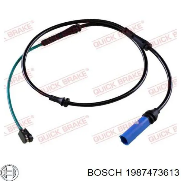 Датчик износа колодок Bosch 1987473613