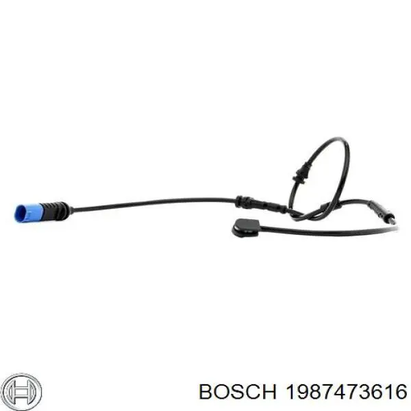 Сигнализатор износ тормозных колодок Bosch 1987473616 цена, от 12.97 USD