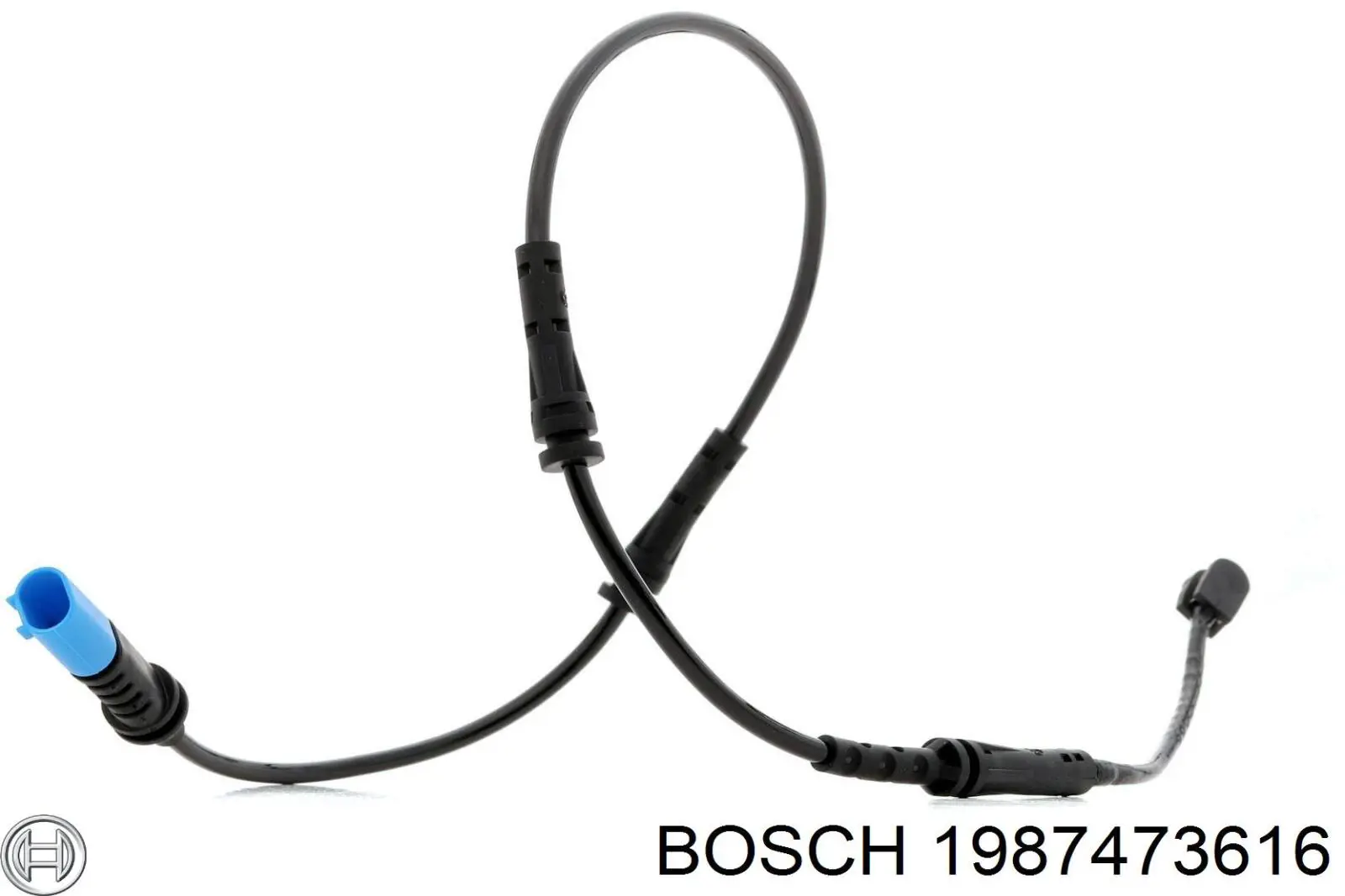 1987473616 Bosch sensor dianteiro de abs