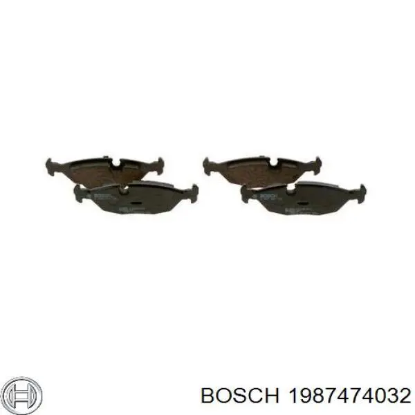 Пружинная защелка суппорта Bosch 1987474032