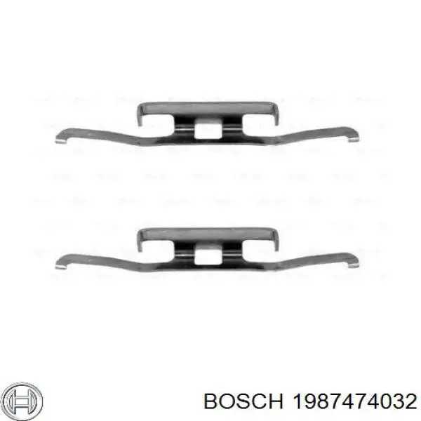 Купить 1987474032 Bosch Пружинная защелка суппорта