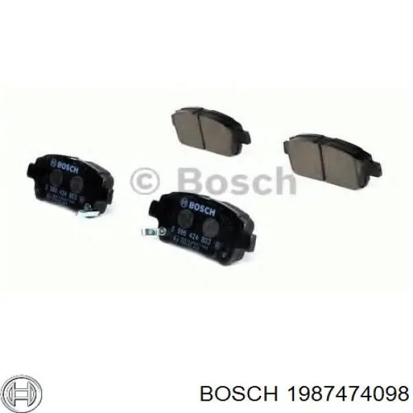 Комплект пружинок крепления задних дисковых колодок Volvo 30665016