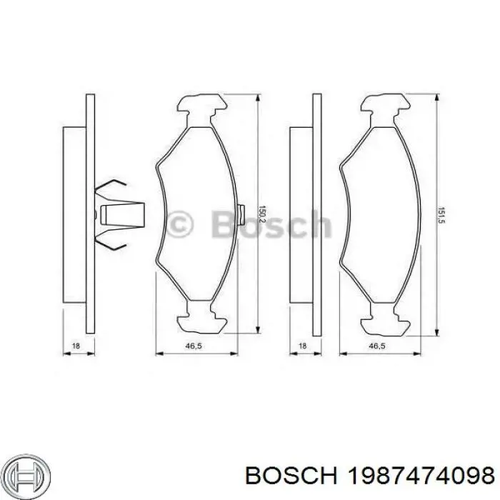 Комплект пружинок крепления дисковых колодок задних Volvo 30665016 цена, от 4.23 USD