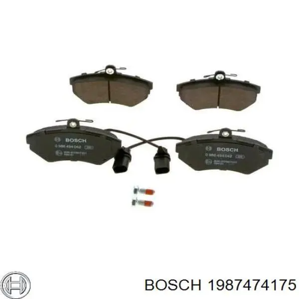 Купить 1987474175 Bosch Пружинная защелка суппорта