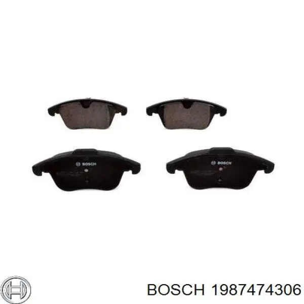 Купить 1987474306 Bosch Пружинная защелка суппорта