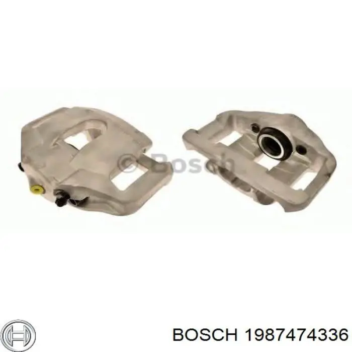 1987474336 Bosch Комплект пружинок крепления дисковых передних колодок