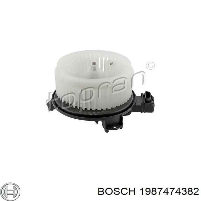 Комплект пружинок крепления дисковых колодок передних 1987474382 Bosch