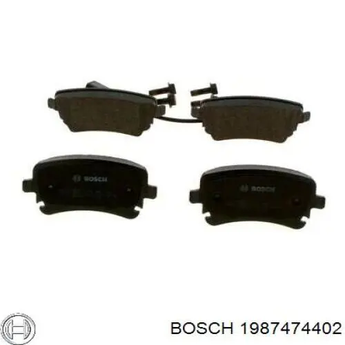 Пружинная защелка суппорта Bosch 1987474402