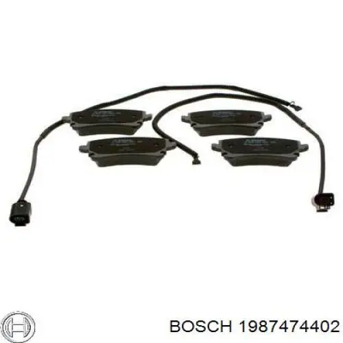 Пружинная защелка суппорта Bosch 1987474402 цена, от 12.62 USD