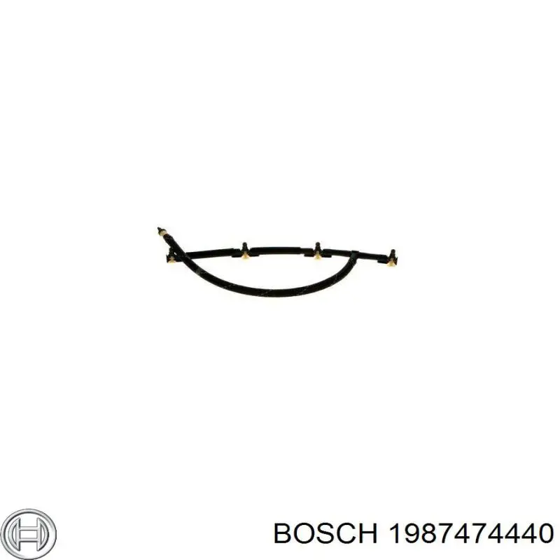 Ремкомплект тормозных колодок 1987474440 Bosch