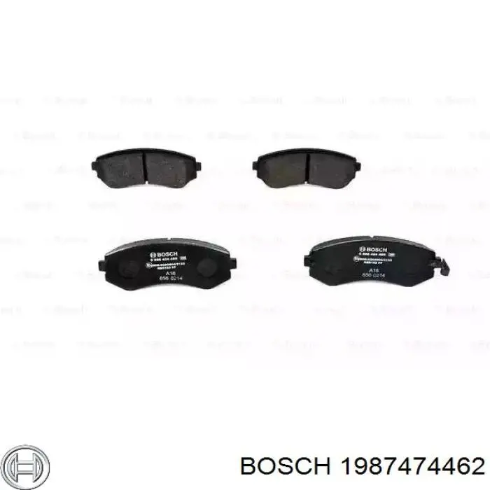 Комплект пружинок крепления дисковых колодок передних 1987474462 Bosch