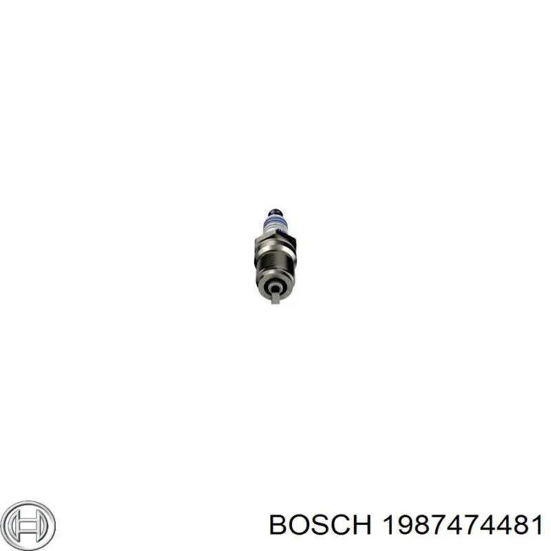 Купить 1987474481 Bosch Ремкомплект тормозных колодок
