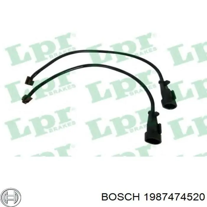 Датчик износа колодок Bosch 1987474520