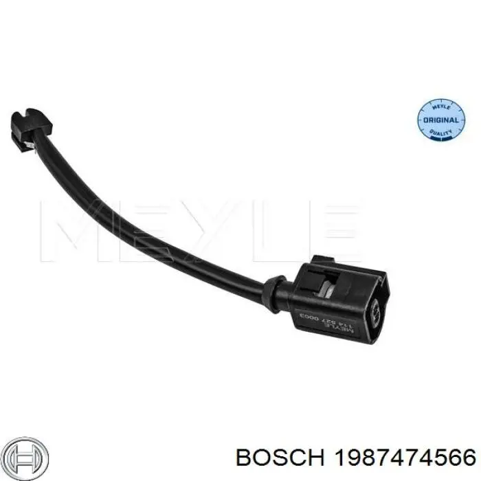 1987474566 Bosch  Датчик износа тормозных колодок задний
