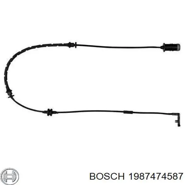 Датчик износа колодок Bosch 1987474587