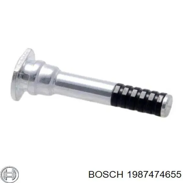 Купить 1987474655 Bosch Комплект пружинок крепления дисковых колодок задних