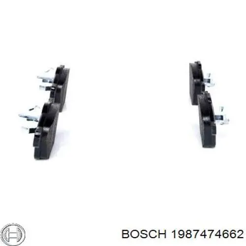 Пружинная защелка суппорта Bosch 1987474662 цена, от 15.89 USD