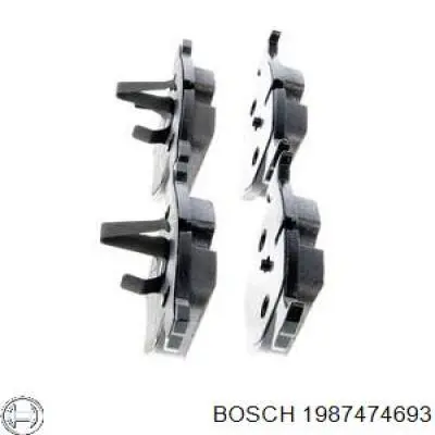 1987474693 Bosch Ремкомплект торм. колодок