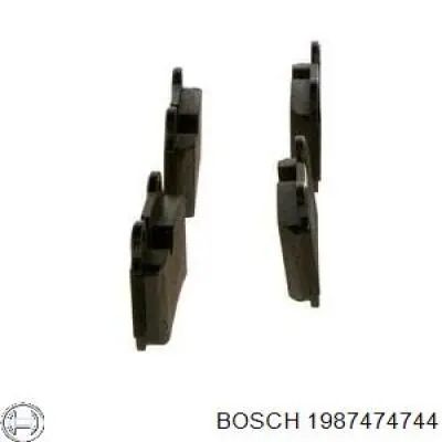 Купить 1987474744 Bosch Ремкомплект задних тормозов