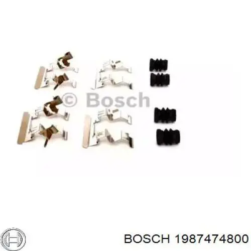 Пружинная защелка суппорта Bosch 1987474800