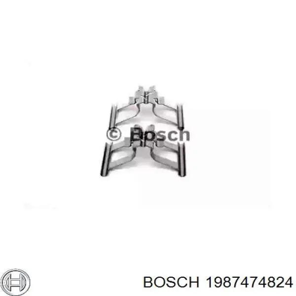 Купить 1987474824 Bosch Пружинная защелка суппорта