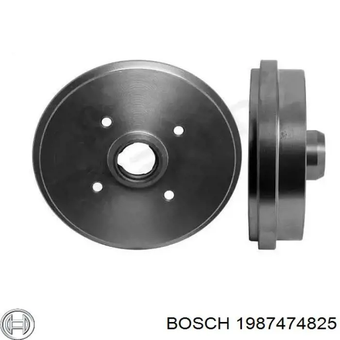 Купить 1987474825 Bosch Комплект пружинок крепления дисковых колодок передних