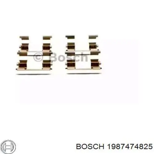 Комплект пружинок крепления дисковых колодок, передних Quick Brake 1091869 цена, от 8.79 USD
