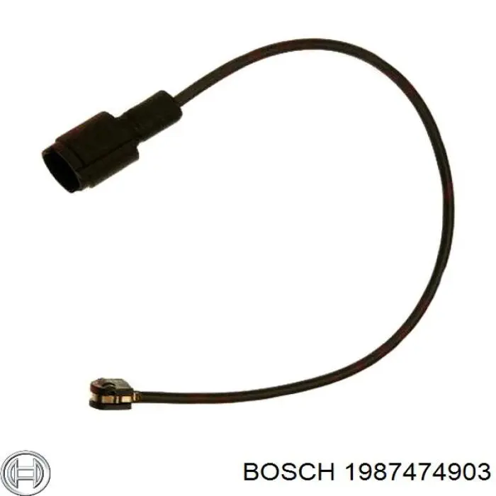 Сигнализатор износ тормозных колодок Bosch 1987474903 цена, от 3.09 USD