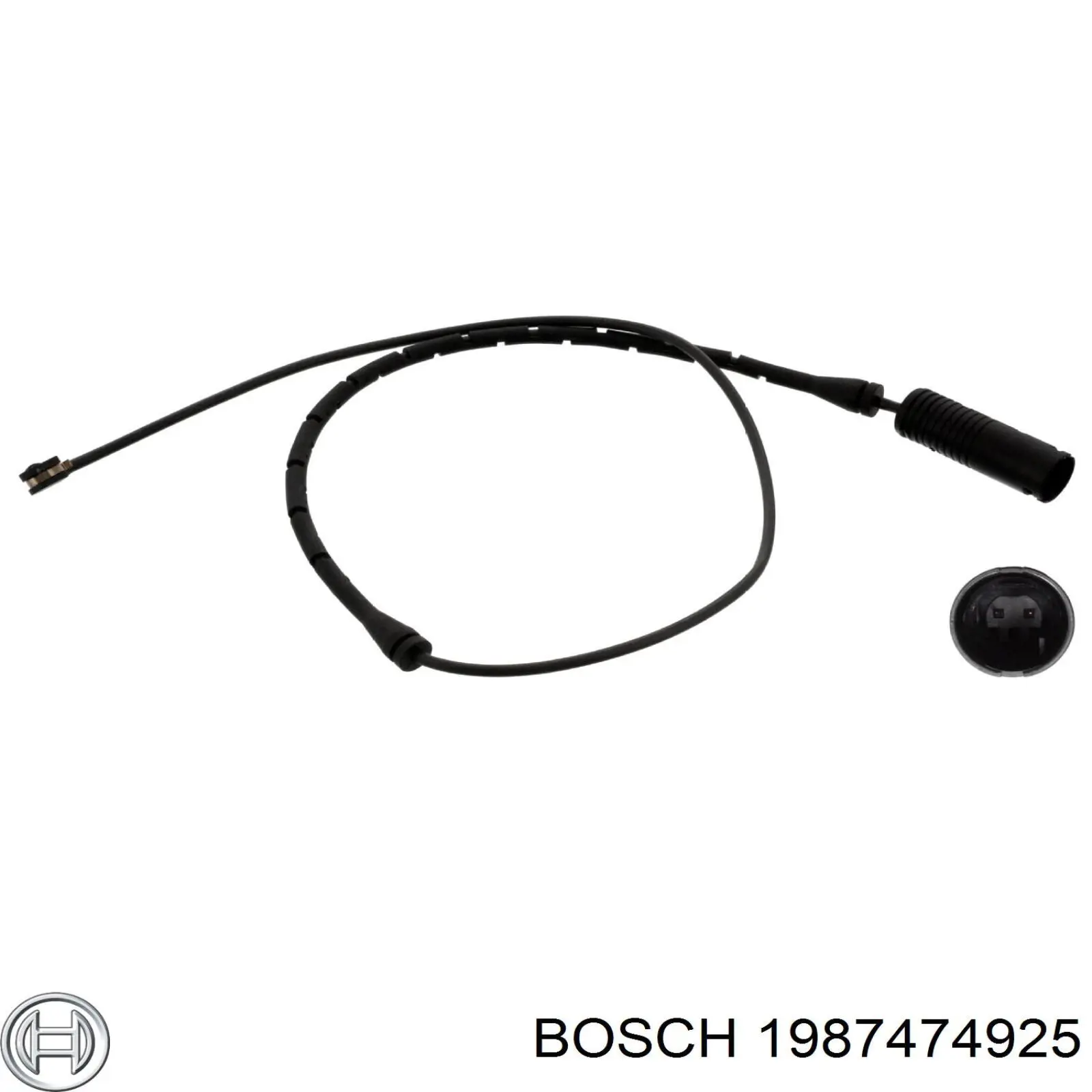 Датчик износа тормозных колодок передний 1987474925 Bosch