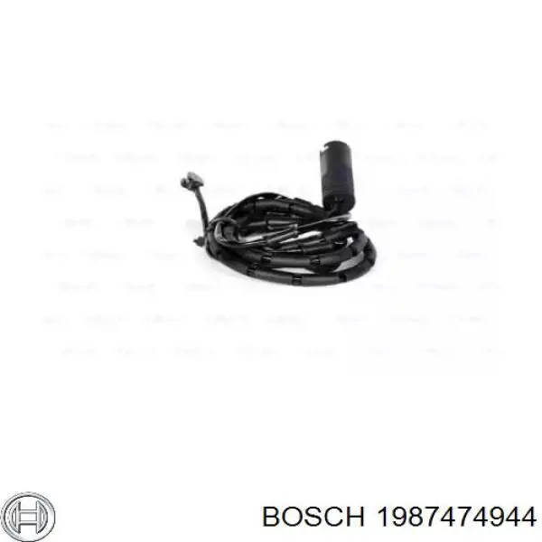 1987474944 Bosch  Датчик износа тормозных колодок задний
