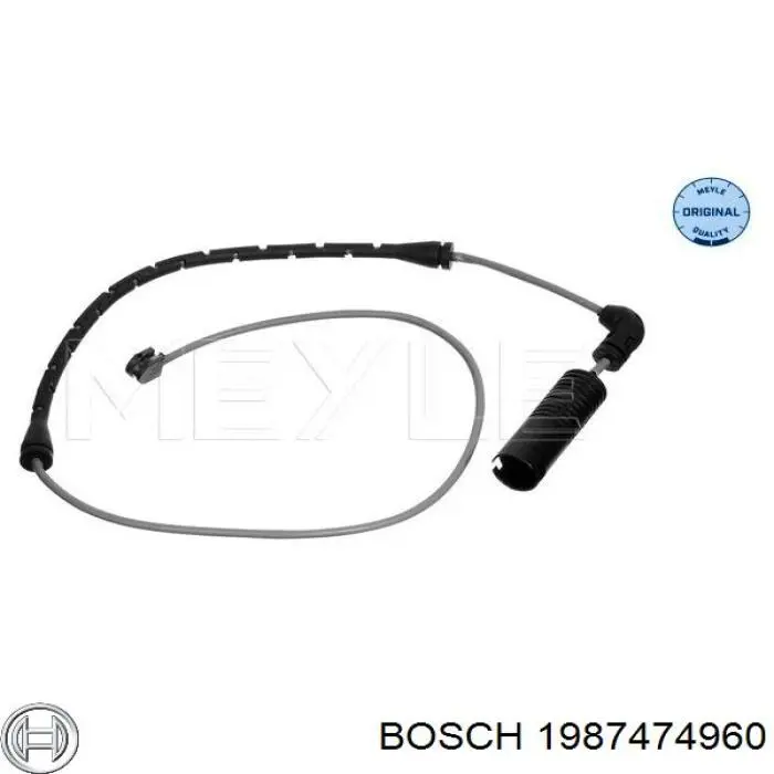 1987474960 Bosch Датчик износа тормозных колодок