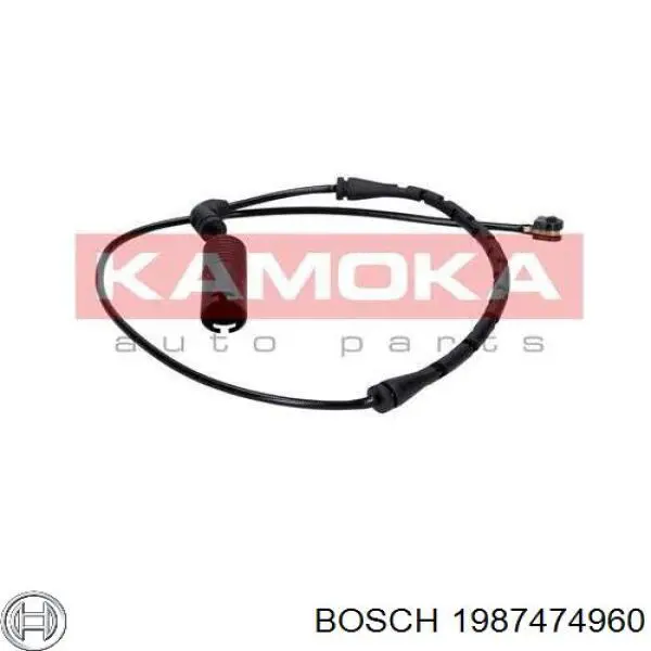 Сигнализатор износ тормозных колодок Bosch 1987474960 цена, от 8.06 USD