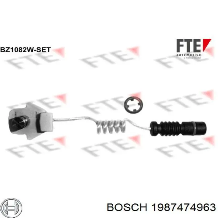 Купить 1987474963 Bosch Сенсор износа
