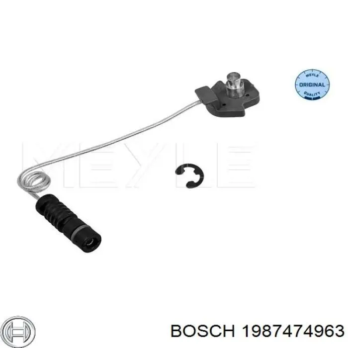 Датчик износа тормозных колодок передний 1987474963 Bosch