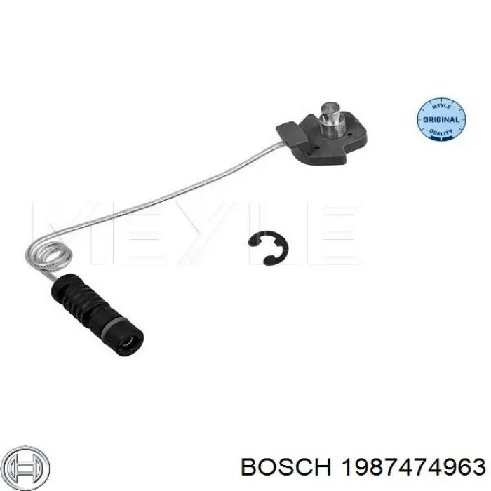 1987474963 Bosch Датчик износа тормозных колодок