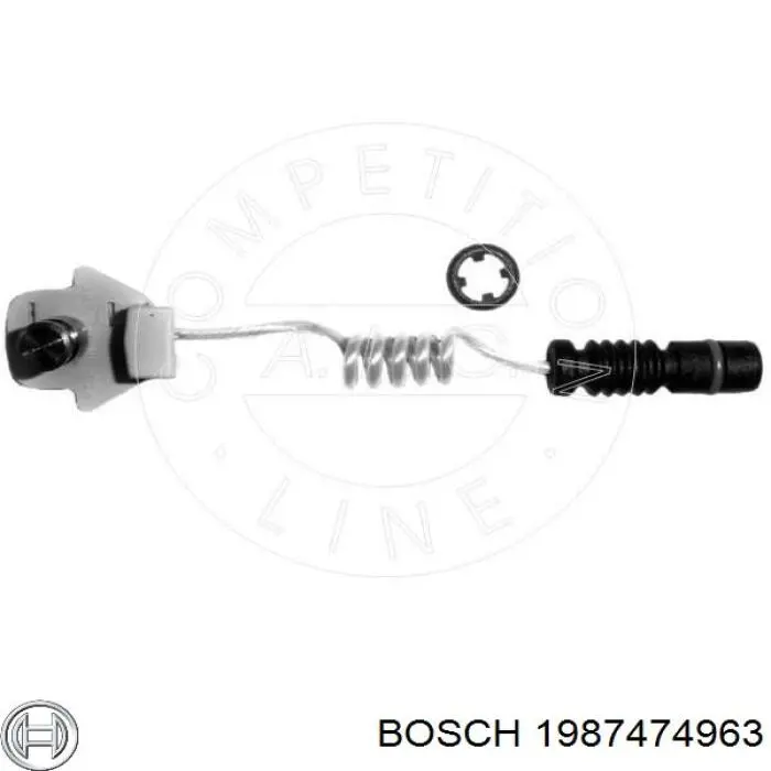 Сигнализатор износ тормозных колодок Bosch 1987474963 цена, от 3.04 USD