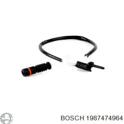1987474964 Bosch датчик износа тормозных колодок задний